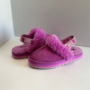 UGG Kids Slippers in Vibrant Purple